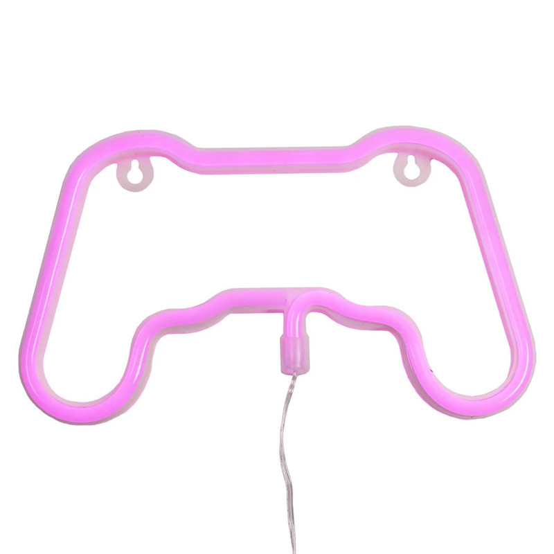 Led Neon Controller Shape - Pink - إضاءة